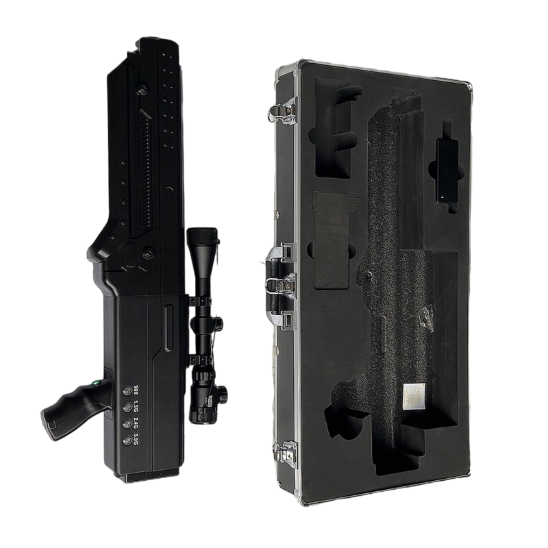  新抚手持便携式枪型低空防御反制四通道A型